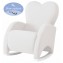 Poltrona Micuna Love Bianco con Slow System