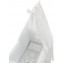 Culla Azzurra Design Funky Avana con Decoro Bianco