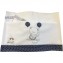Set Lenzuola Andy & Helen per Carrozzina Cotone D73 3 pz Blu