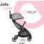 Passeggino Lionelo Julie One Stone Grey