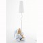 Lampada a Stelo Nanan Puccio Piquet Bianco Azzurro