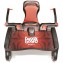 Pedana Lascal Buggyboard Maxi Rossa Universale per Passeggino con Sedile Rosso
