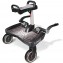 Pedana Lascal Buggyboard Maxi Nera Universale per Passeggino con Sedile Grigio