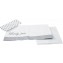 Lenzuoline per Lettino Contact Azzurra Design Lovely Pois Bianco Grigio