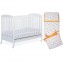 Lettino Foppapedretti Lucy Bianco con Completo Piumone