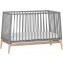 Lettino Leander Luna 120 Grigio Rovere
