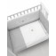Lettino Erbesi Mini Molly Bianco Grigio + Completo Tessile