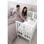 Lettino Erbesi Mini Molly Bianco Grigio + Completo Tessile
