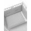 Lettino Erbesi Mini Stelline Bianco Grigio + Completo Tessile