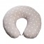 Cuscino Allattamento a Ciambella con Gancio Picci Stella Converse Beige
