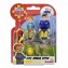 Simba Blister 02 Personnages Elvis, Norman avec chiot Nipper Fireman Sam line