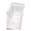 Set Piumone per Lettino Erbesi Dudu Rosa 