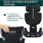 Siège auto Chicco Isofix Quizy i-Size noir (100-150 cm)