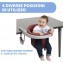 Seggiolino da Tavolo Chicco 360° Red