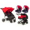 Trio Gemellare Baby Monsters Easy Twin Red