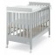 Lettino Azzurra Design Homi Baby Space Grigio con Piano Fasciatoio Bianco Grigio