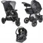 Trio Chicco Activ3 Jet Black + Kit Auto