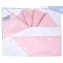Set Lenzuola Andy & Helen per Carrozzina Fantasia F1 3 pz Rosa