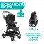 Trio Chicco One4Ever Light City Map Re_Lux con Seggiolino Auto Kory Black