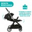 Trio Chicco One4Ever Light City Map Re_Lux con Seggiolino Auto Kory Black