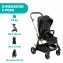 Trio Chicco One4Ever Light City Map Re_Lux con Seggiolino Auto Kory Black