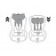 Seggiolino Auto Peg Perego Viaggio1 Duo-Fix K Black