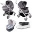 Trio Chicco Love Up Bebe Care Titanium