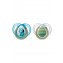 Tommee Tippee Set 2 Succhietti 0-6M Moda in Silicone Azzurro Cane