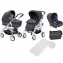 Inglesina Trio Trilogy Denim + Complète anti-étouffement + Base Auto