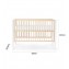 Lettino Trasformabile Kinderkraft Mia Grey + Materasso