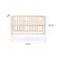 Lettino Trasformabile Kinderkraft Mia Grey + Materasso