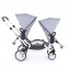ABC Design Poussette double Zoom Graphite Grey collection 2021